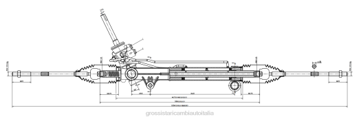 Ricambi Auto Brescia | F80T2699 cremagliera del servosterzo 93732516 CHEVROLET