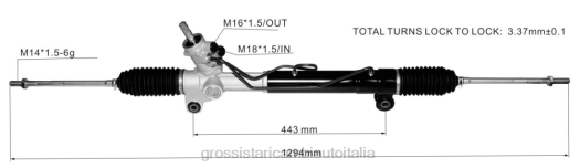 Ricambi Auto Milano | F80T2706 cremagliera servosterzo 96626519 96626518 04817547 96626520 CHEVROLET