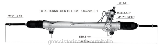 Ricambi Auto Italia | F80T2790 cremagliera del servosterzo 52089292ae DODGE/CHRYSLER