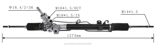 Ricambi Auto Palermo | F80T2787 cremagliera servosterzo 4743142ah 4743142ad 4766321ad 4797706 5114163aa 5114164aa 68002222ac 4766250af 5114163aa 157162 4743935ac DODGE/CHRYSLER