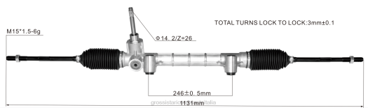 Ricambi Auto Torino | F80T2793 cremagliera servosterzo 68543684aa 52158008 DODGE/CHRYSLER