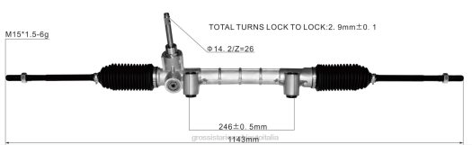 Ricambi Auto Italia | F80T2800 cremagliera servosterzo 52044921 52044919 520449190 FIAT