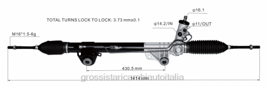 Ricambi Auto Palermo | F80T2667 cremagliera del servosterzo bl1z3504-a FORD