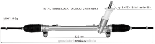 Ricambi Auto Smc | F80T2674 cremagliera servosterzo lx6c3a500a1a lx6z-3504-ba FORD