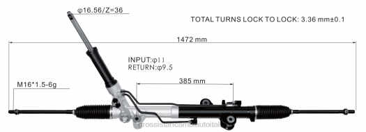 Ricambi Auto Vicino A Me | F80T2671 cremagliera del servosterzo ck413200ae/aj FORD