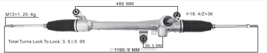 Ricambi Auto Brescia | F80T2539 cremagliera servosterzo 53601-tg2-t01 HONDA