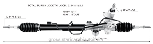 Ricambi Auto Usati Vicino A Me | F80T2535 cremagliera servosterzo 53601-snb-t02 HONDA