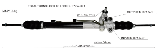 Ricambi Auto Italia | F80T2770 cremagliera servosterzo 577003m300 577003m000 HYUNDAI/KIA
