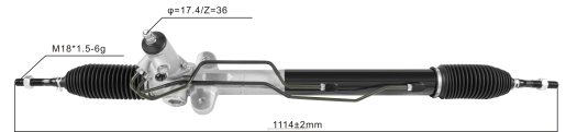 Ricambi Auto Milano | F80T2726 cremagliera servosterzo 57700-2b210 57700-0w100 57700-0w000 26-2450 57700-2p100 577001u000 HYUNDAI/KIA