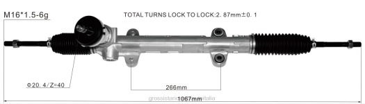 Ricambi Auto Palermo | F80T2737 cremagliera del servosterzo 56500-3z000 HYUNDAI/KIA