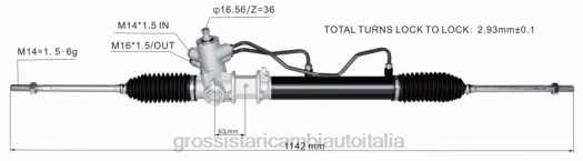 Ricambi Auto Palermo | F80T2767 cremagliera del servosterzo 57700-22600 HYUNDAI/KIA