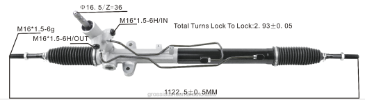 Ricambi Auto Torino | F80T2723 cremagliera servosterzo 57700-2p200 577002w000 577002w100 HYUNDAI/KIA