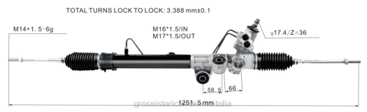 Ricambi Auto Torino | F80T2603 cremagliera servosterzo 8-97943518-0 8-97944520-0 ISUZU