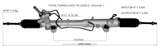 Ricambi Auto Smc | F80T2634 cremagliera servosterzo td11-32-110h td11-32-110j td11-32-110k 262057 MAZDA