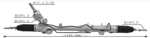 Ricambi Auto Torino | F80T2633 cremagliera del servosterzo es21-32110r0j MAZDA
