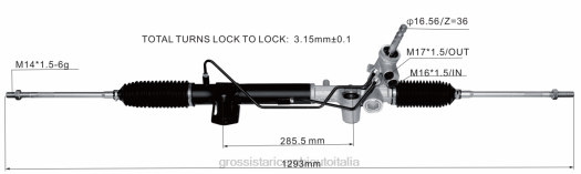 Ricambi Auto Brescia | F80T2559 cremagliera del servosterzo 4410a259 MITSUBISHI