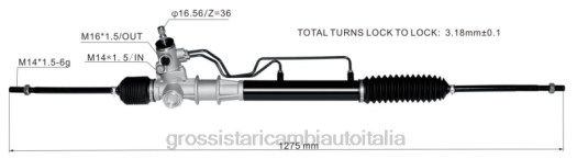 Ricambi Auto Online | F80T2562 cremagliera del servosterzo mr319766 MITSUBISHI