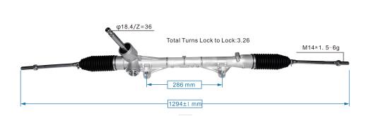 Ricambi Auto Usati Vicino A Me | F80T2545 cremagliera del servosterzo 4410a769 MITSUBISHI