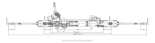 Ricambi Auto Usati Vicino A Me | F80T2555 cremagliera del servosterzo 4410a064 4410a308 MITSUBISHI