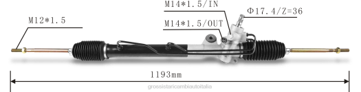 Ricambi Auto Brescia | F80T2569 cremagliera servosterzo 49001-4z001 49001-4z011 49001-4z700 49001-4z800 49001-f4600 49001-8m720 NISSAN