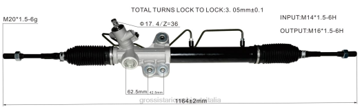 Ricambi Auto Online | F80T2592 cremagliera del servosterzo 49200-3xa0a NISSAN