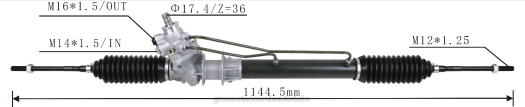 Ricambi Auto Smc | F80T2594 cremagliera del servosterzo 49001-0m010 NISSAN