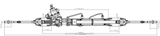 Ricambi Auto Vicino A Me | F80T2581 cremagliera del servosterzo 49200-44u05 NISSAN
