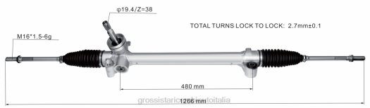 Ricambi Auto Brescia | F80T2829 cremagliera del servosterzo 10291461 ROEWE