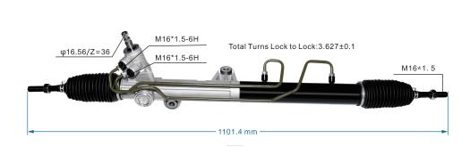 Ricambi Auto Roma | F80T2828 cremagliera del servosterzo 46500-09006 ROEWE
