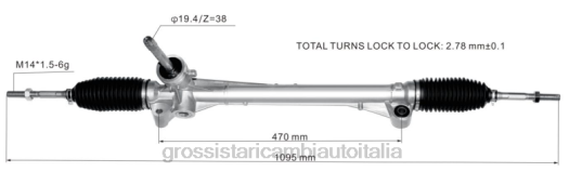 Ricambi Auto Torino | F80T2833 cremagliera del servosterzo 23863012 ROEWE