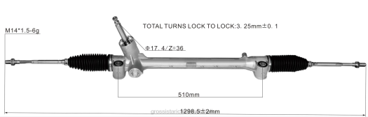 Ricambi Auto Palermo | F80T2617 cremagliera del servosterzo jq201-005901 SUZUKI