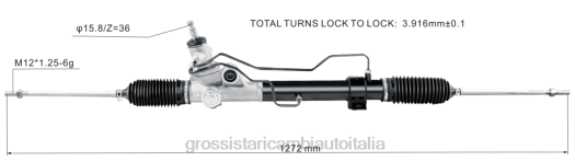 Ricambi Auto Roma | F80T2618 cremagliera del servosterzo 48500-61j01-000 SUZUKI