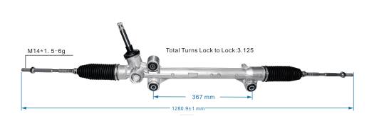 Ricambi Auto Smc | F80T2624 cremagliera servosterzo 48500-52s00 SUZUKI
