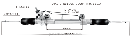 Ricambi Auto Brescia | F80T2469 cremagliera servosterzo 44250-0k800 44250-0k600 TOYOTA