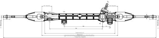 Ricambi Auto Brescia | F80T2479 cremagliera del servosterzo 45510-12290 TOYOTA