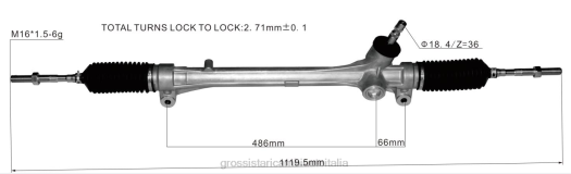 Ricambi Auto Italia | F80T2520 cremagliera del servosterzo 45510-48070 TOYOTA