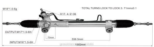 Ricambi Auto Milano | F80T2486 cremagliera del servosterzo 44250-26610 TOYOTA