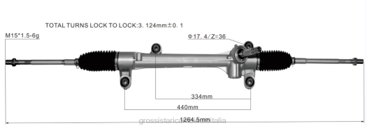 Ricambi Auto Online | F80T2512 cremagliera del servosterzo 45510-28131 TOYOTA
