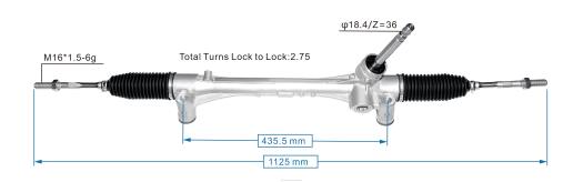 Ricambi Auto Roma | F80T2508 cremagliera servosterzo 45510-f4020 45510-0a020 TOYOTA