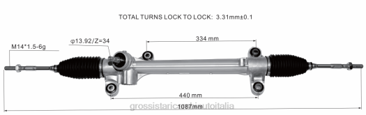 Ricambi Auto Smc | F80T2444 cremagliera servosterzo 45510-47030 45510-47020 TOYOTA