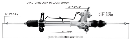 Ricambi Auto Torino | F80T2493 cremagliera del servosterzo 44200-42110 TOYOTA