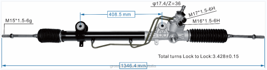 Ricambi Auto Usati Vicino A Me | F80T2465 cremagliera del servosterzo 44250-04020 TOYOTA