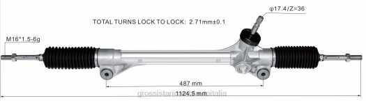 Ricambi Auto Usati Vicino A Me | F80T2515 cremagliera del servosterzo 45510-48020 TOYOTA