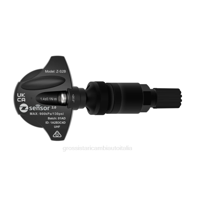 Ricambi Auto Vicino A Me HJDT2109 sensore tpms di ricambio originale nissan - codice originale 407003vu0a freq 433 mhz stelo della valvola in metallo - nero
